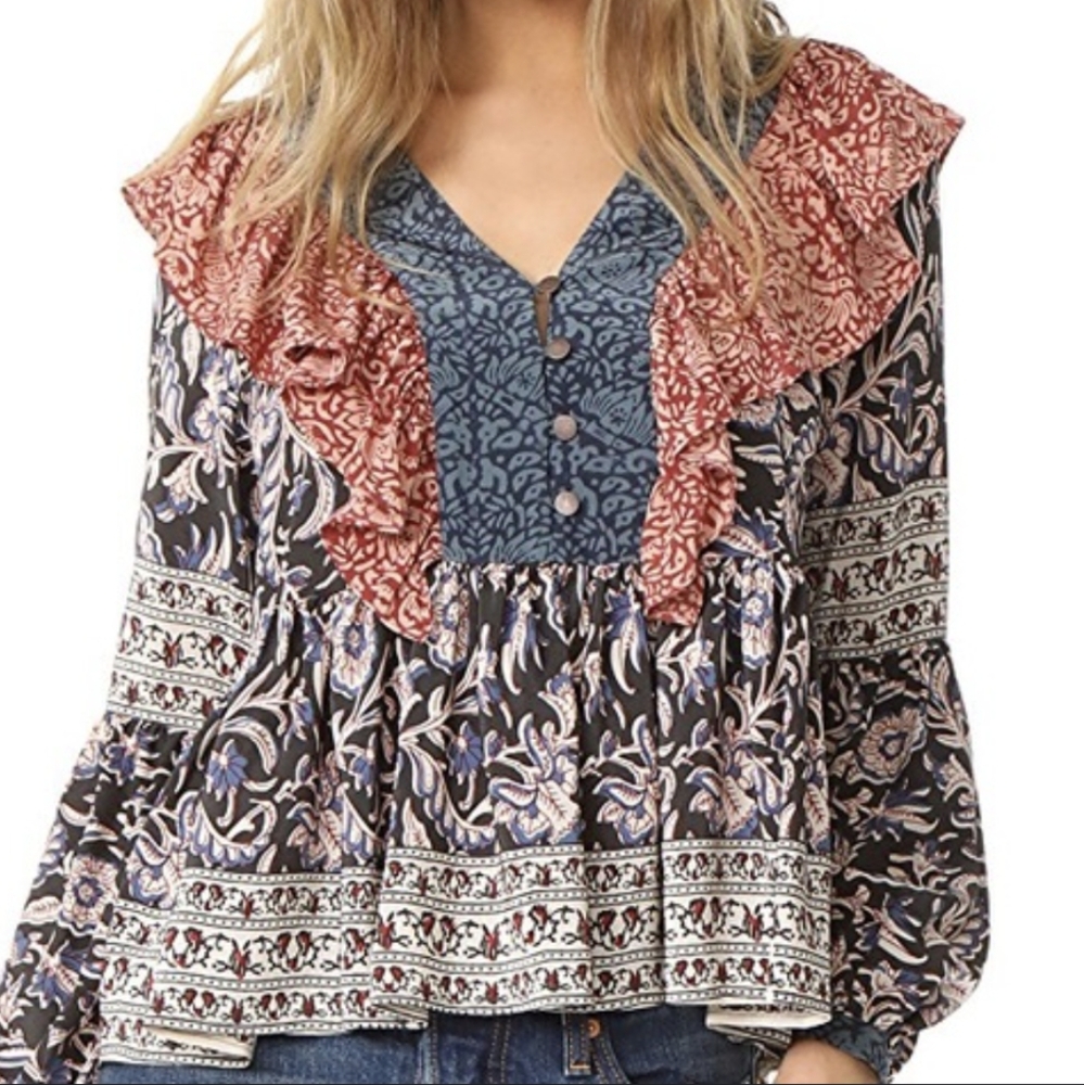 Sea New York silk top